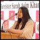 Barrister Sarah Asim Khan